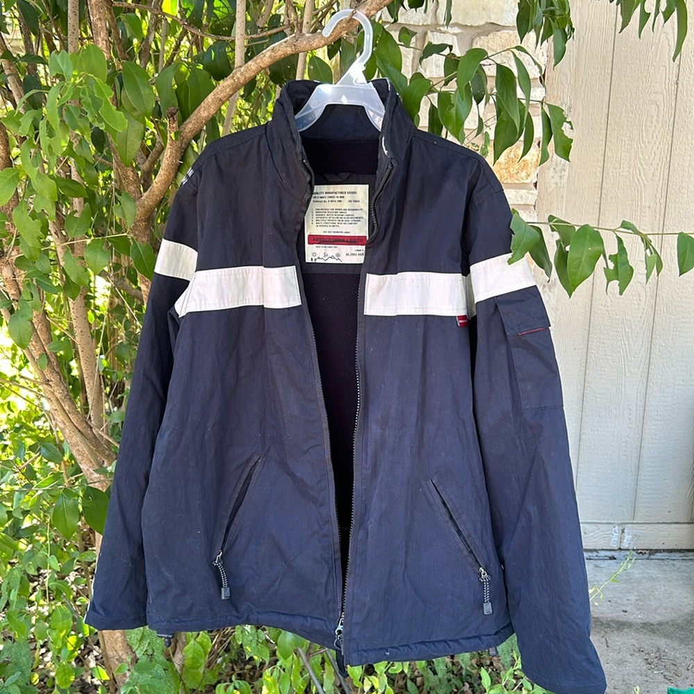 Abercrombie and Fitch blue jacket S small